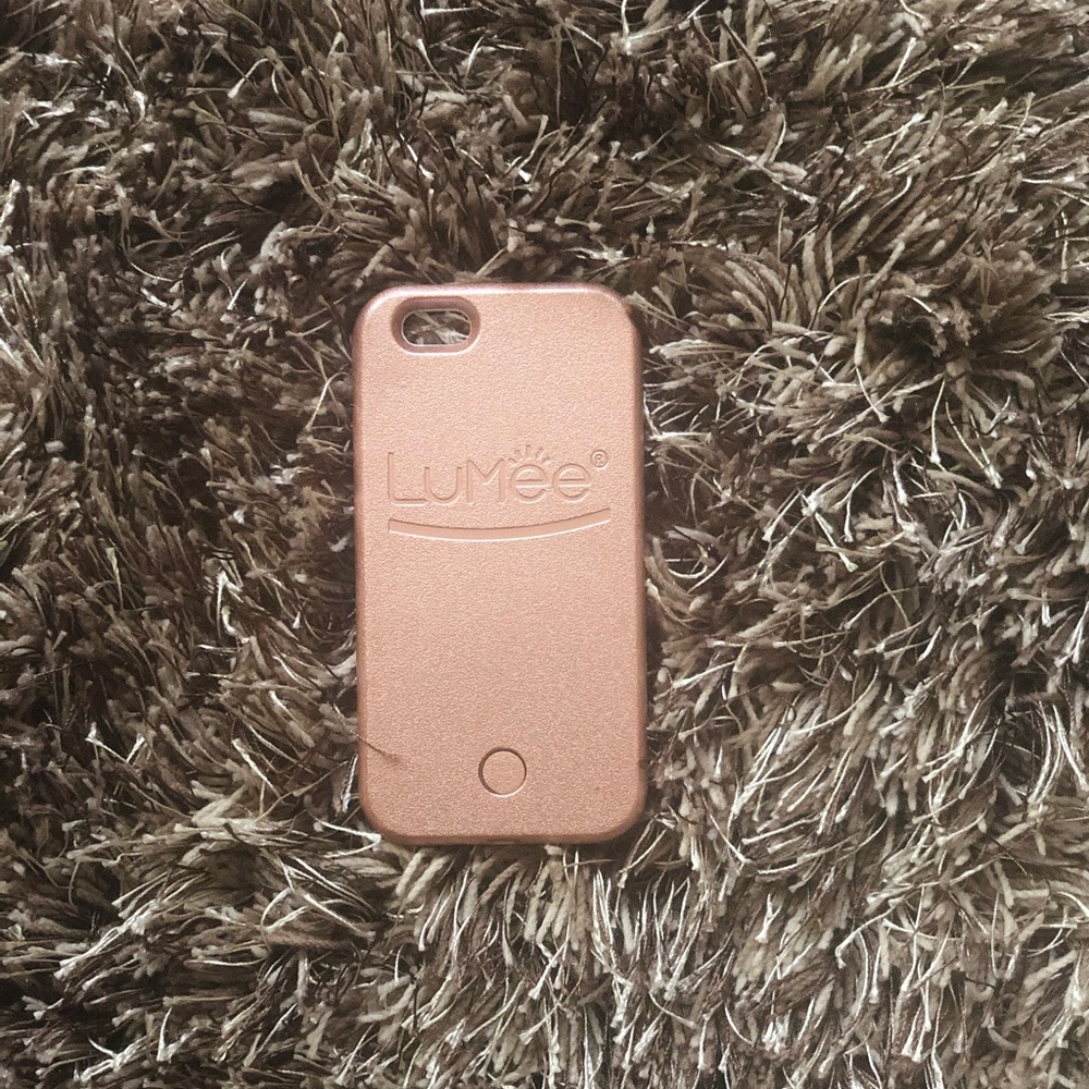 🚨SOLD🚨iPhone 6 Plus lumee case in rose gold